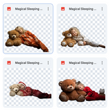 Magical Sleeping Pajama Model Overlays