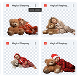 Magical Sleeping Pajama Model Overlays