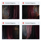 Dramatic Elegance Background Bundle