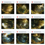 Ultimate Enchanted Forest Background Bundle