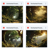Ultimate Enchanted Forest Background Bundle