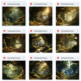 Ultimate Enchanted Forest Background Bundle