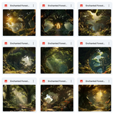 Ultimate Enchanted Forest Background Bundle