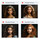 Princess Fine Art Background & Portrait Asset Pack