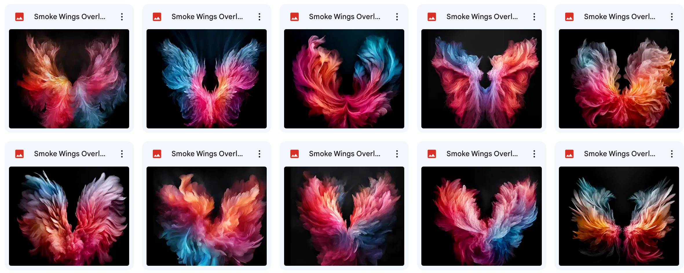 Smokey Angel's Asset Pack - Meg Bitton Productions