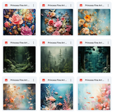 Princess Fine Art Background & Portrait Asset Pack