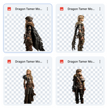 Magical Dragon Tamer Model Overlays