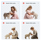 Magical Sweet Little Lamb Model Overlays