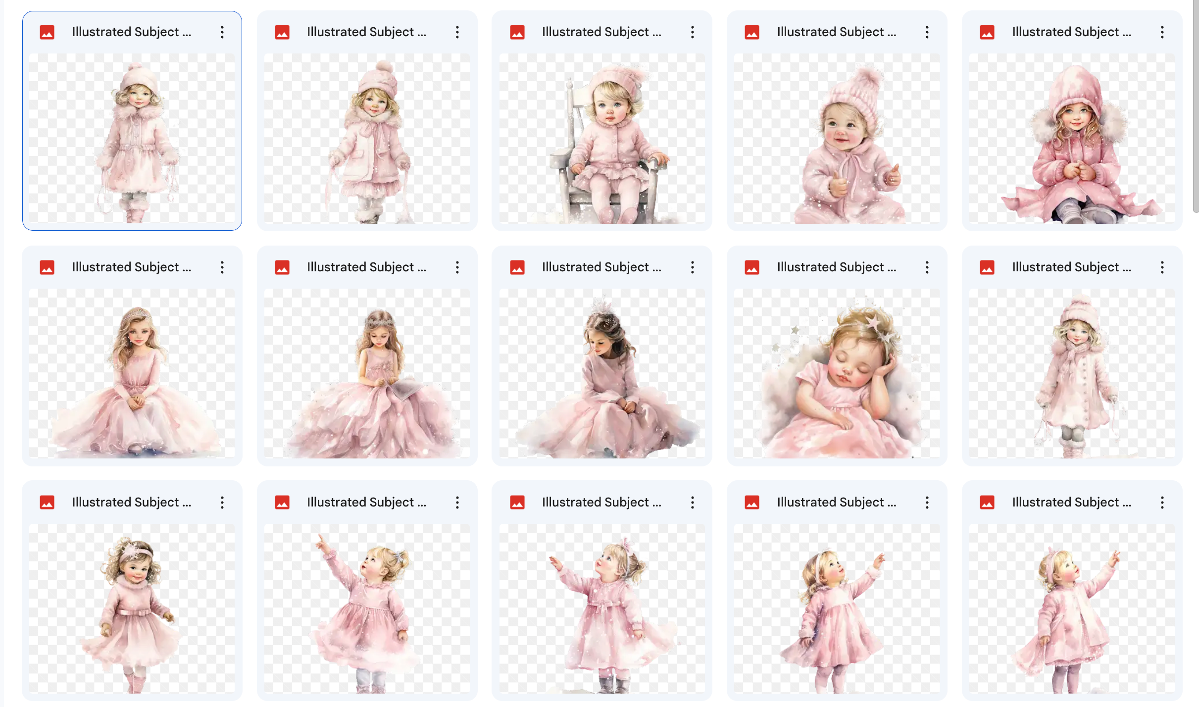 Illustrated Sisters Asset Pack - Meg Bitton Productions