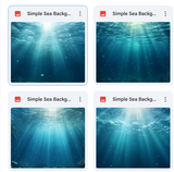 Simple Sea Background Bundle