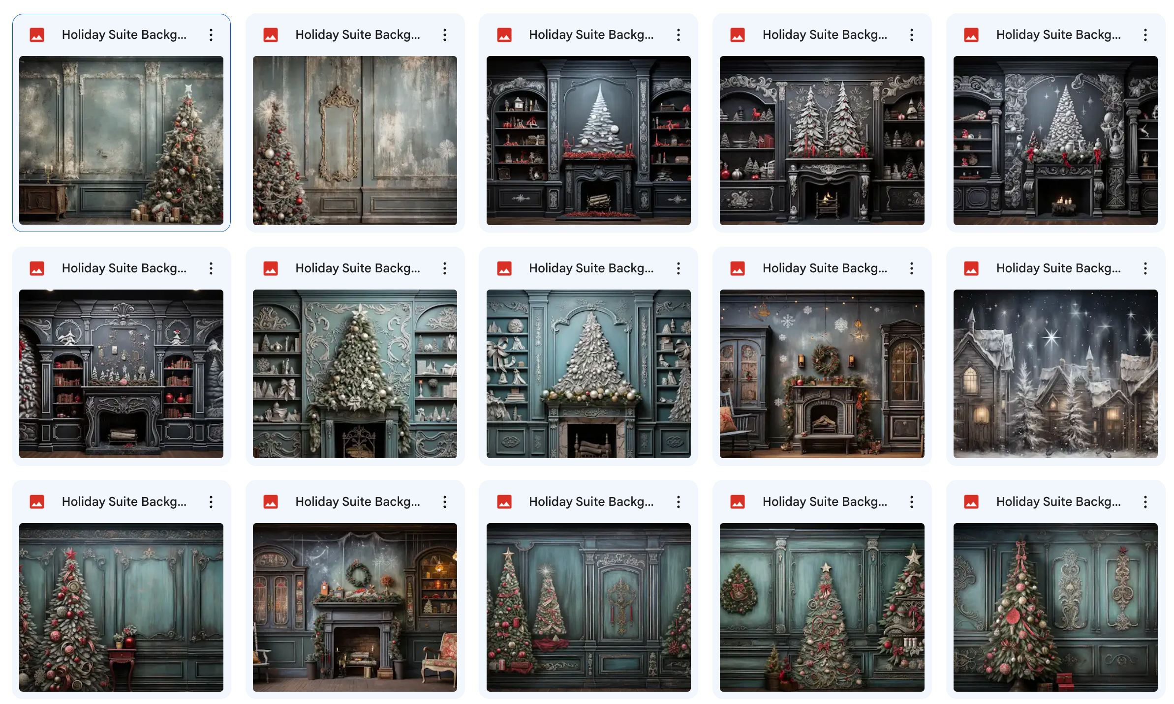 Ultimate Holiday Suite Background Bundle - Meg Bitton Productions