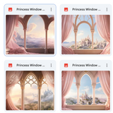 Princess Window Background Bundle