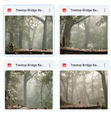 Treetop Bridge Background Bundle