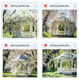 Spring Gazebo Background Bundle