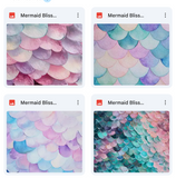 Magical Mermaid Bliss Textures