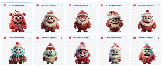 The Christmas Monsters Bundle - Meg Bitton Productions