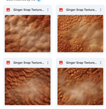 Magical Ginger Snap Textures