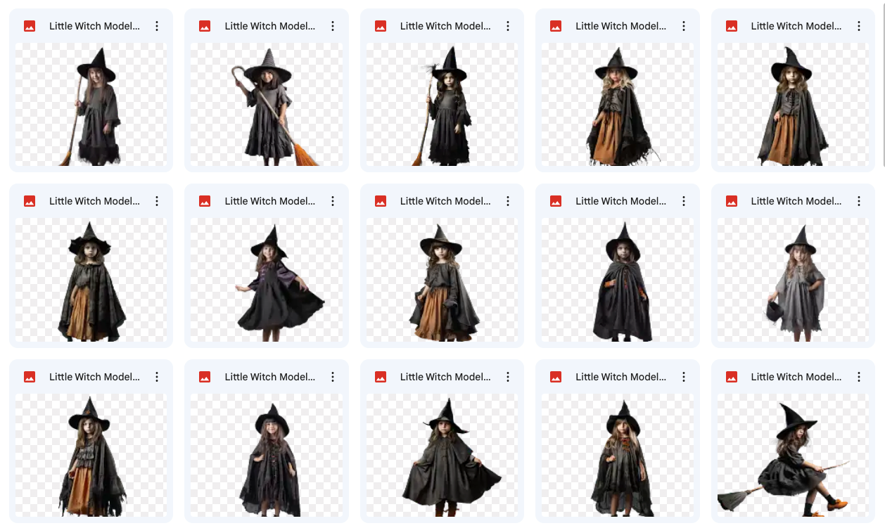 Magical Little Witch Asset Pack - Meg Bitton Productions