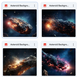 Asteroid Background Bundle
