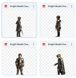 Magical Knight Model Overlays