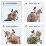 Magical Unicorn Steed Model Overlays