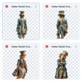 Magical Hatter Model Overlays