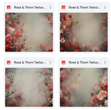 Magical Rose & Thorn Textures