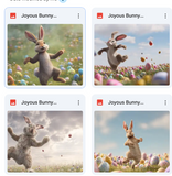 Joyous Bunny Background Bundle