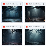 Eerie Abandon Background Bundle