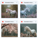Cinematic Unicorn Background Bundle