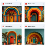 Retro Arch Background Bundle