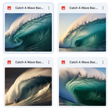 Catch A Wave Background Bundle