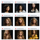 Princess Fine Art Background & Portrait Asset Pack