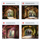 University Arch Background Bundle