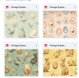 Magical Vintage Easter Textures