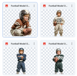Magical Football Model Overlays