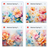 Magical Abstract Spring Textures