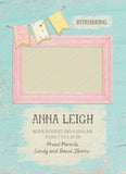 Shabby Chic Announcement Template