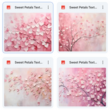 Magical Sweet Petal Textures