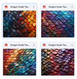 Magical Dragon Scale Textures