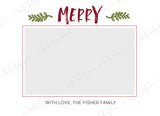 Modern Holiday Card Template #2