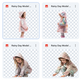 Magical Rainy Day Model Overlays