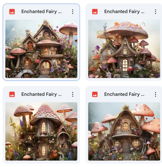 Enchanted Fairy House Background Bundle