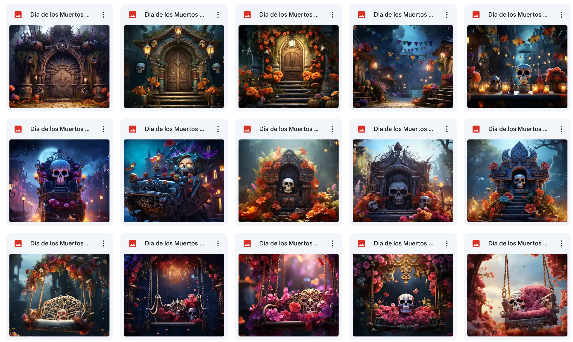 Ultimate Día de los Muertos Background Bundle - Meg Bitton Productions