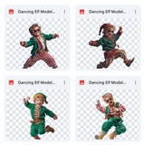 Dancing Elf Model Overlays