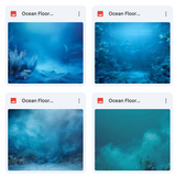 Ocean Floor Background Bundle