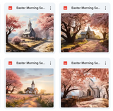 Easter Morning Service Background Bundle