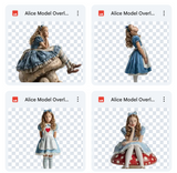 Magical Alice Model Overlays