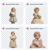 Magical Spring Chicken Model Overlays