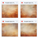 Magical Pumpkin Spice Textures